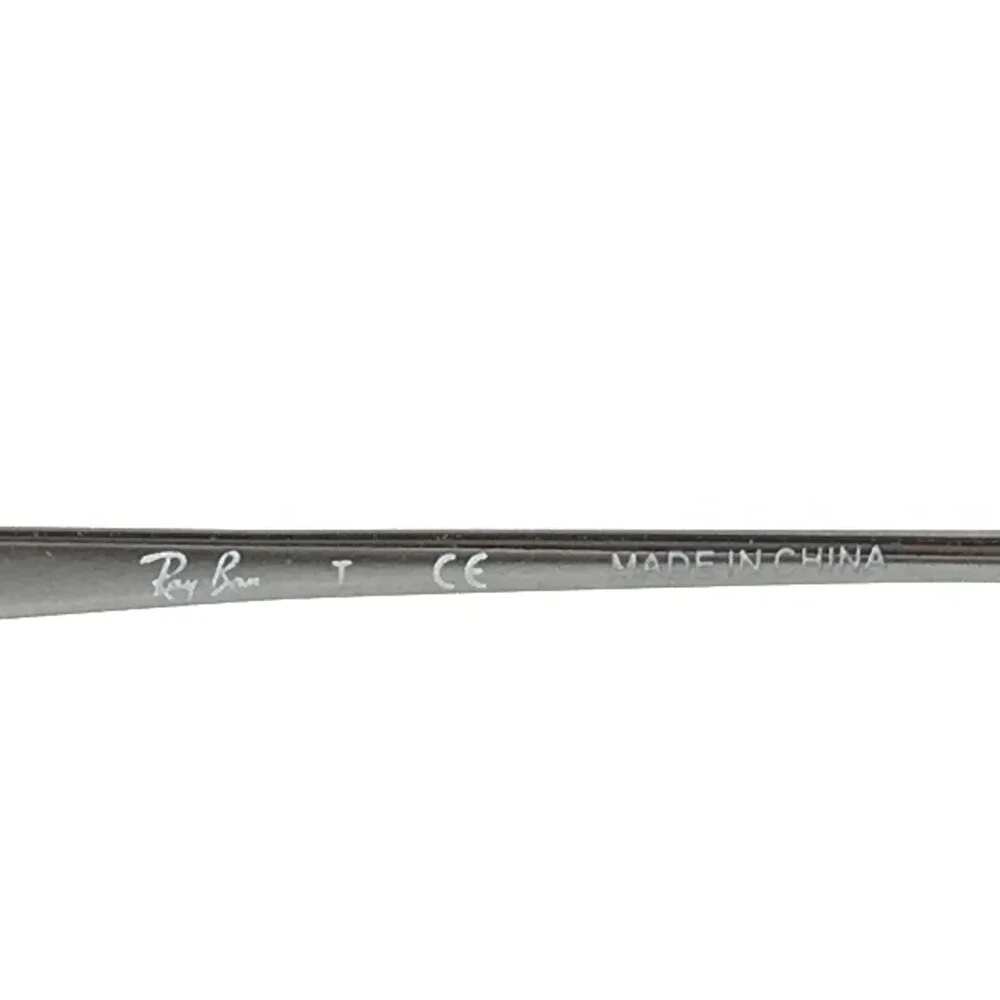 Ray-Ban Eyeglasses Frames RB7053F 5526 Purple Silver Rectangular 54-17-140
